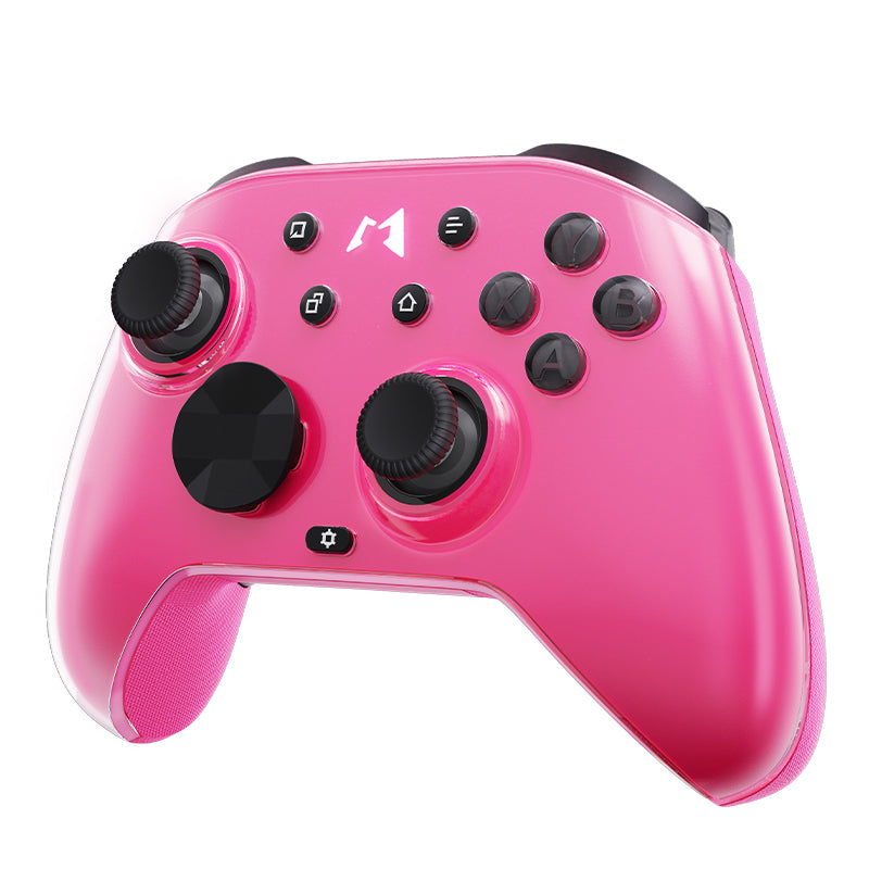 Mobapad Huben2 Wireless Controller with Capacitive Joysticks | Switch & PC | Drift-Free, Customisable Back Buttons