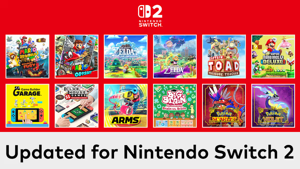 Free Switch 2 Upgrades: Which Games Get Next-Gen Enhancements?