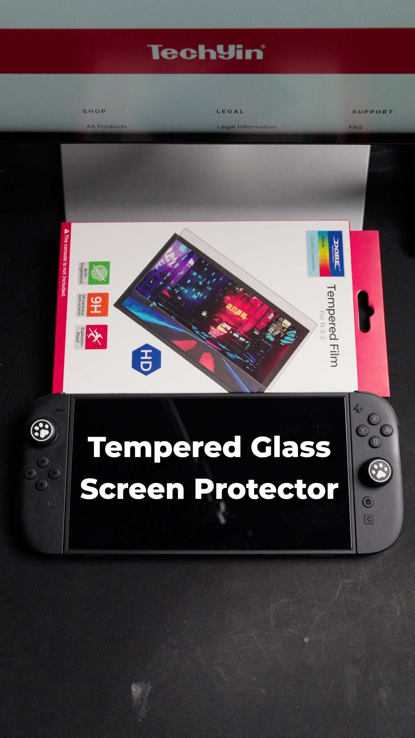 How to Install a Nintendo Switch 2 Screen Protector