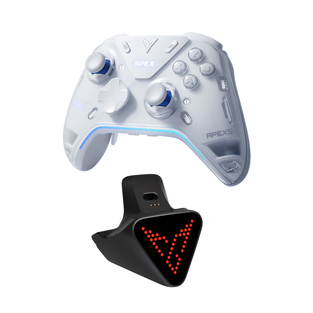 Flydigi Apex 5 Wireless Gamepad | Hall Effect Joysticks for PC, Switch 2, Android & iOS