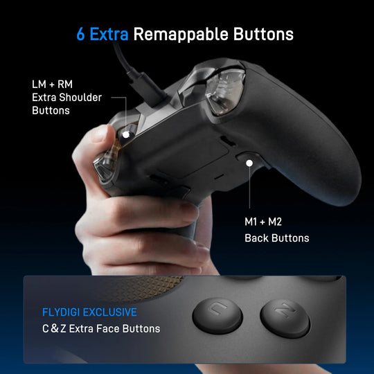 Flydigi Vader 5S Wired Controller for Xbox & PC - Hall Effect